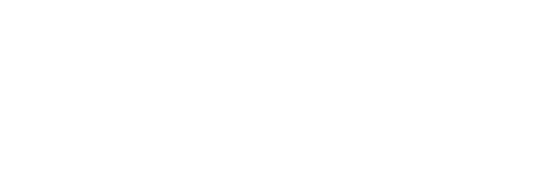 AML White logo text Centered